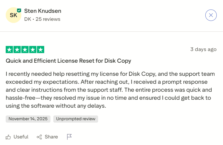 User Review of EaseUS